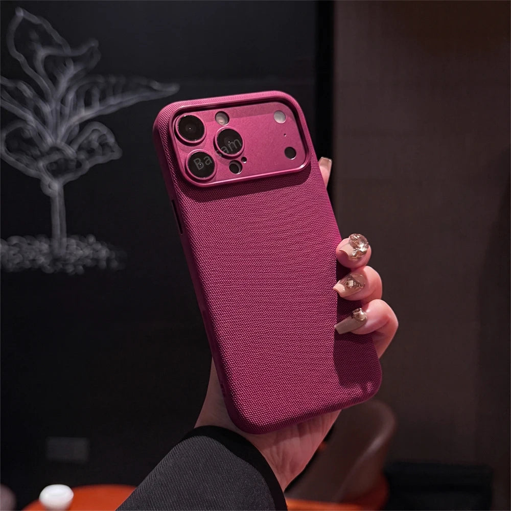 Tech Weave — Cherry — iPhone Case