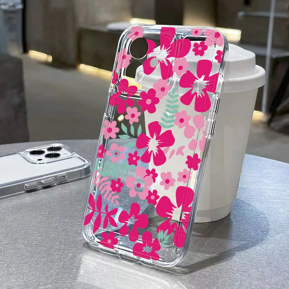 Clear Petal — Glass — iPhone Case