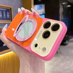 Contrast Stand — Amber — iPhone Case