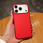 Luggage Stripe — Cherry — iPhone Case