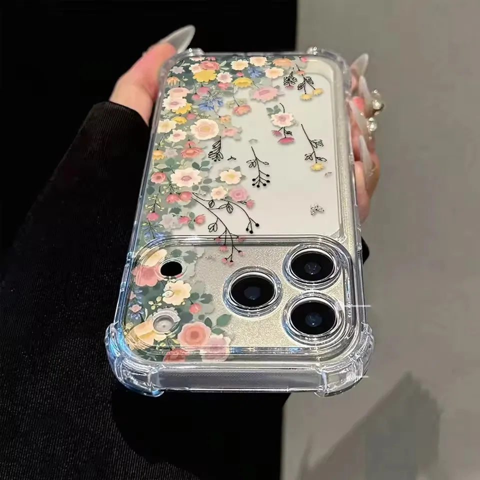 Flower Rush — Glass — iPhone Case
