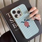 Turtle Stripe — Fern — iPhone Case
