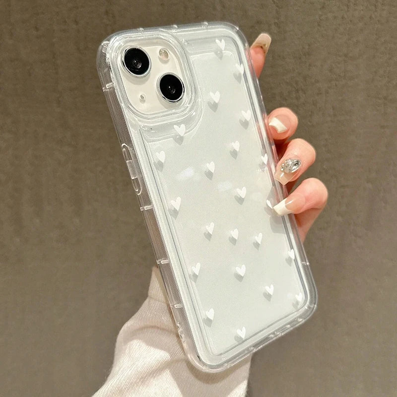 Clear Heart — Afterglow — iPhone Case