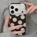 Silver Dot — Ink — iPhone Case