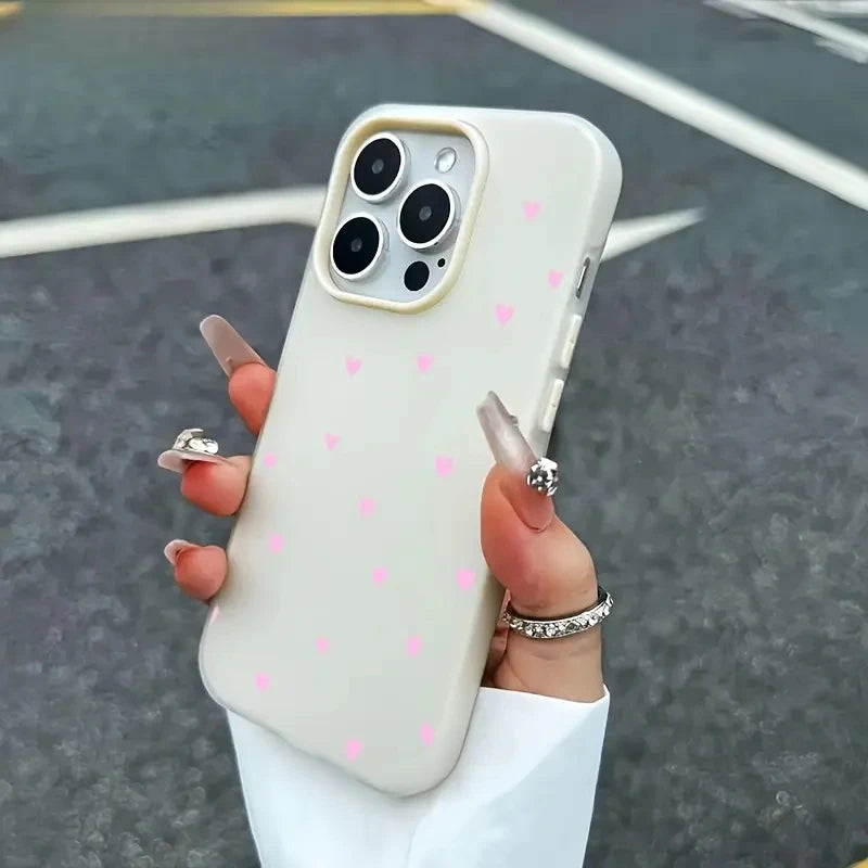 Jelly Heart — Chalk — iPhone Case