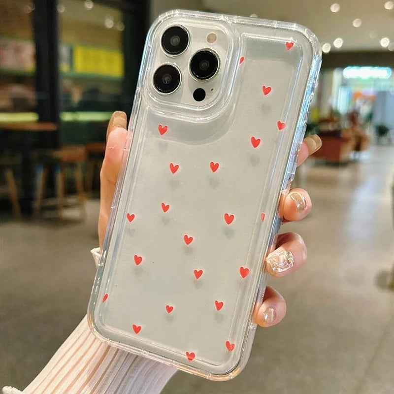 Clear Heart — Atlas — iPhone Case