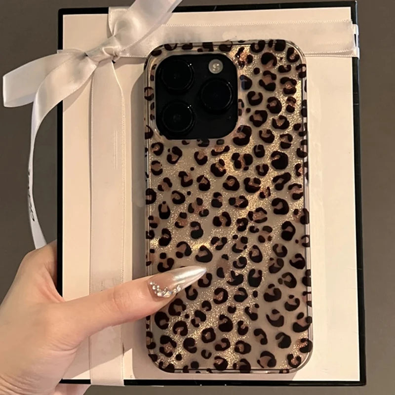 Clear Leopard — Afterglow — iPhone Case