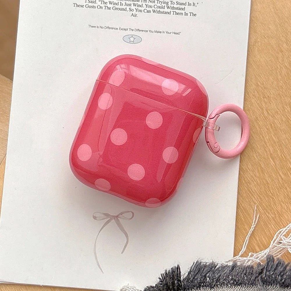 Dot Parade — Raspberry — AirPods Case