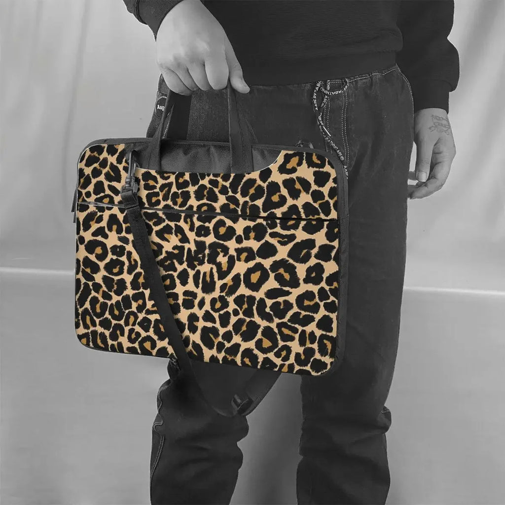 Leopard Carry — Afterglow — MacBook Sleeve