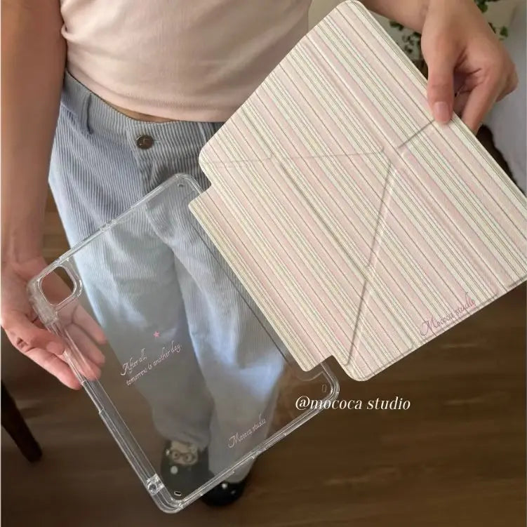 French Stripe — Afterglow — iPad Case