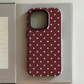Chalk Dot — Ink — iPhone Case