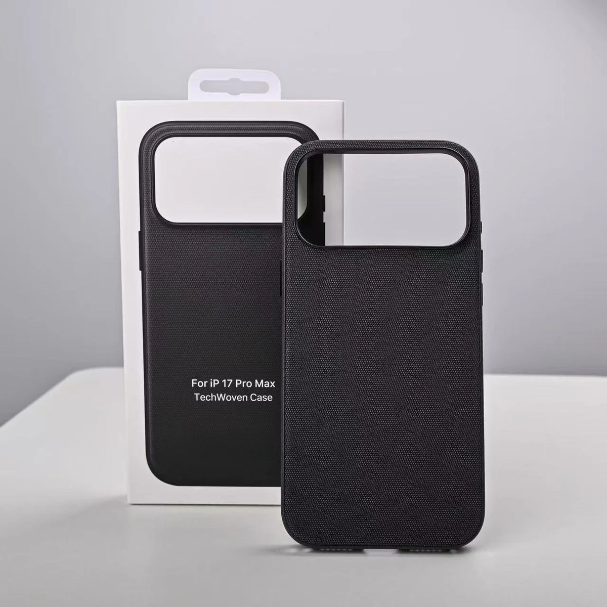 Woven Quiet — Ink — iPhone Case