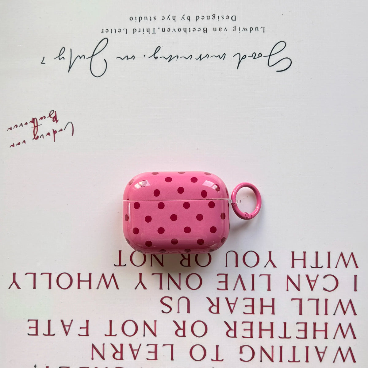 Raspberry Social — Afterglow — AirPods Case