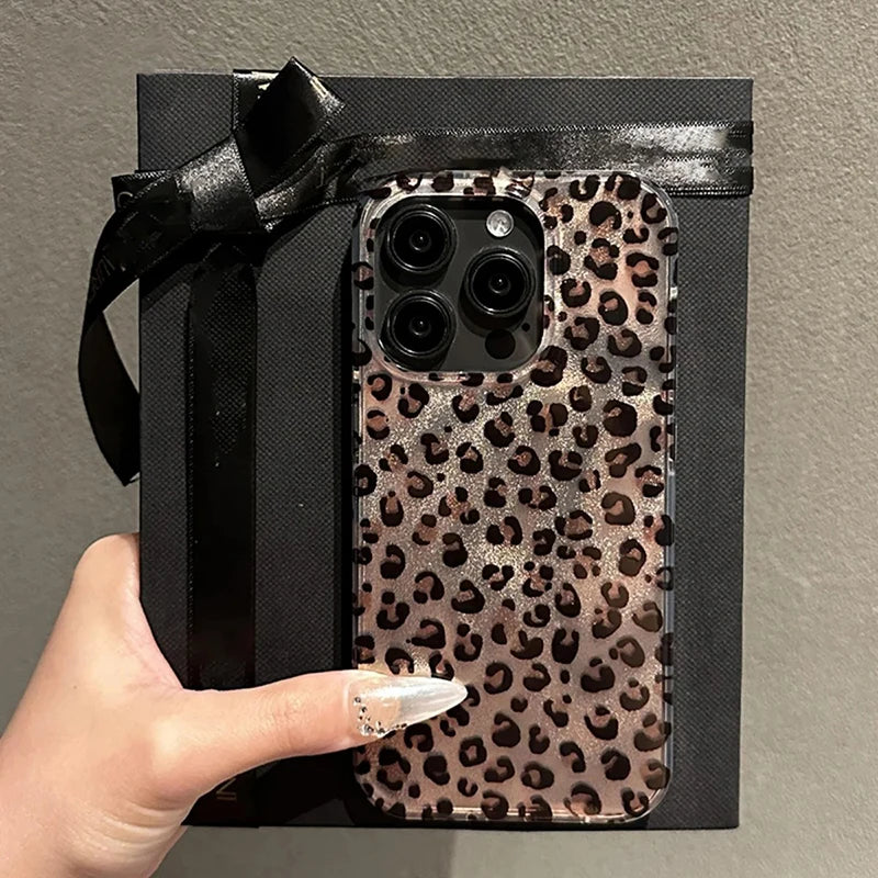 Clear Leopard — Afterglow — iPhone Case