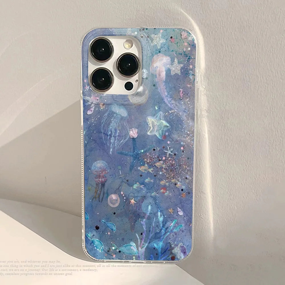 Ocean Postcard — Canvas — iPhone Case