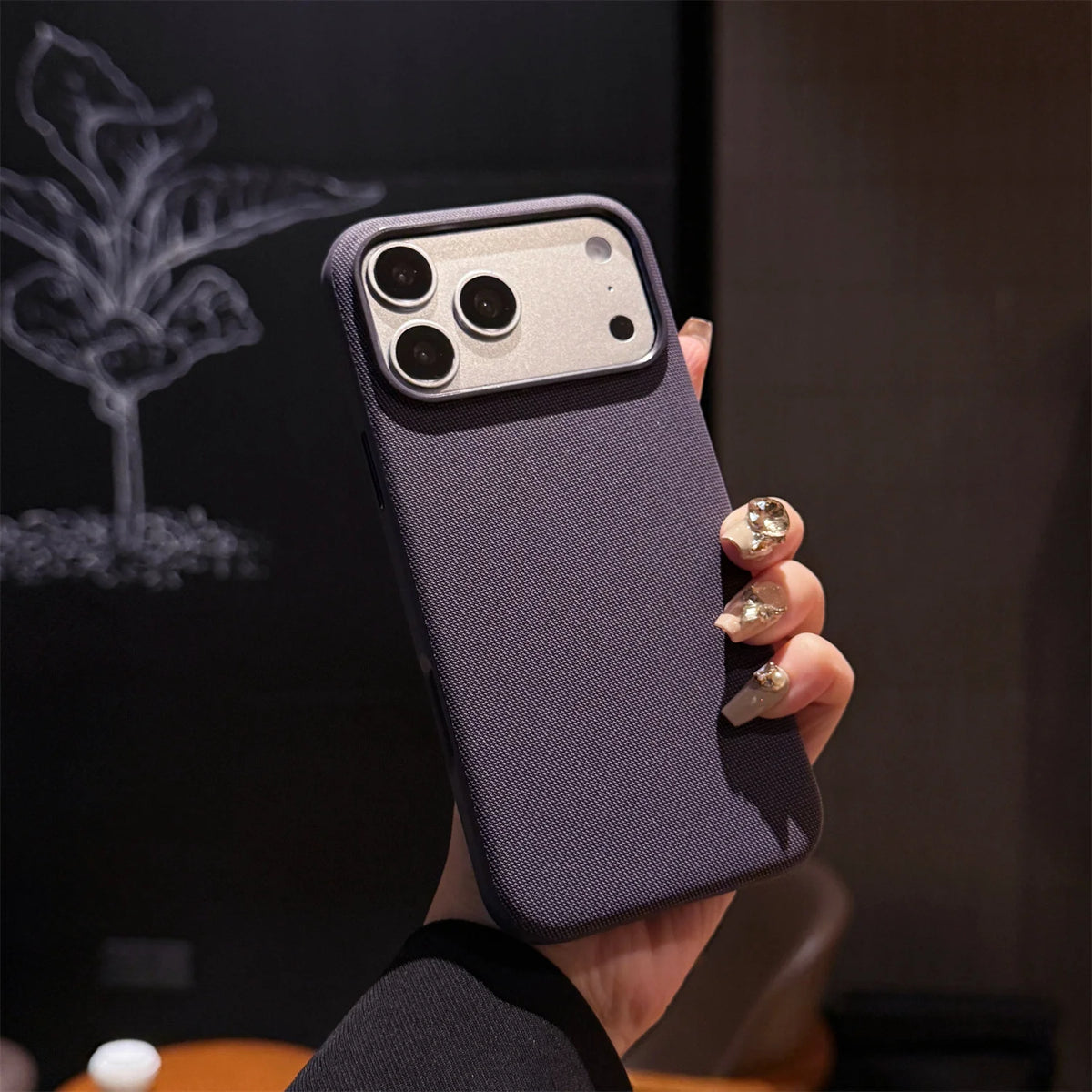 Tech Weave — Iris — iPhone Case