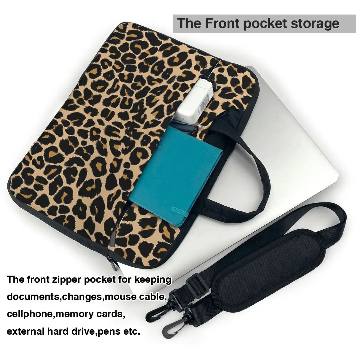 Leopard Carry — Afterglow — MacBook Sleeve