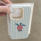 Turtle Stripe — Amber — iPhone Case