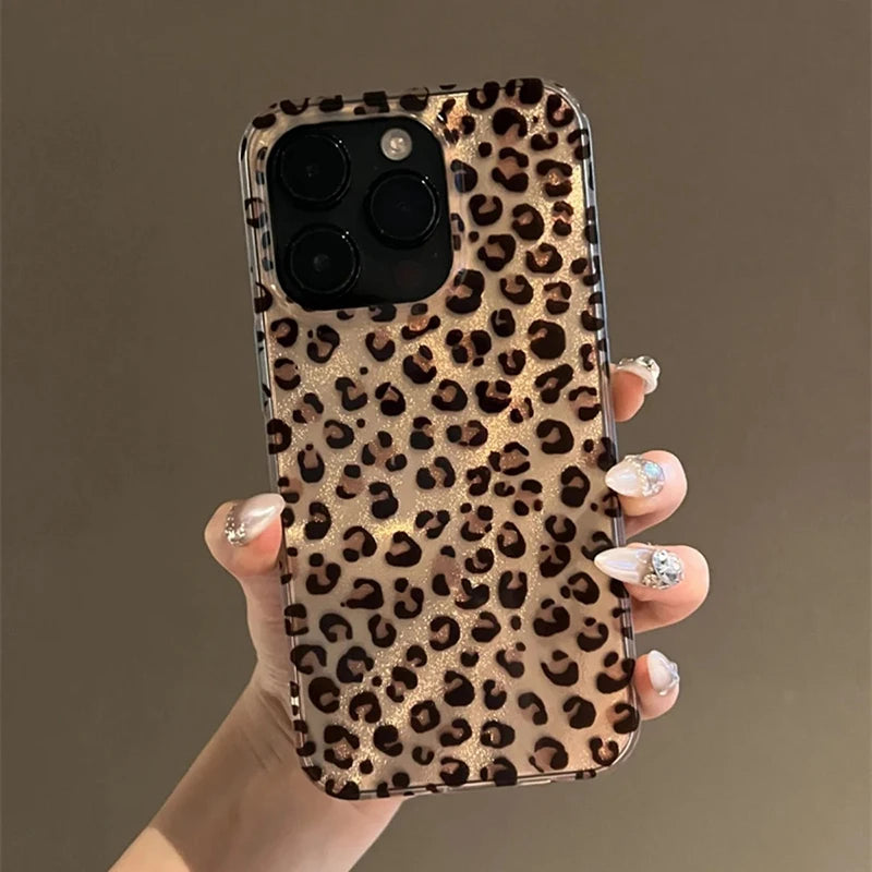 Clear Leopard — Afterglow — iPhone Case