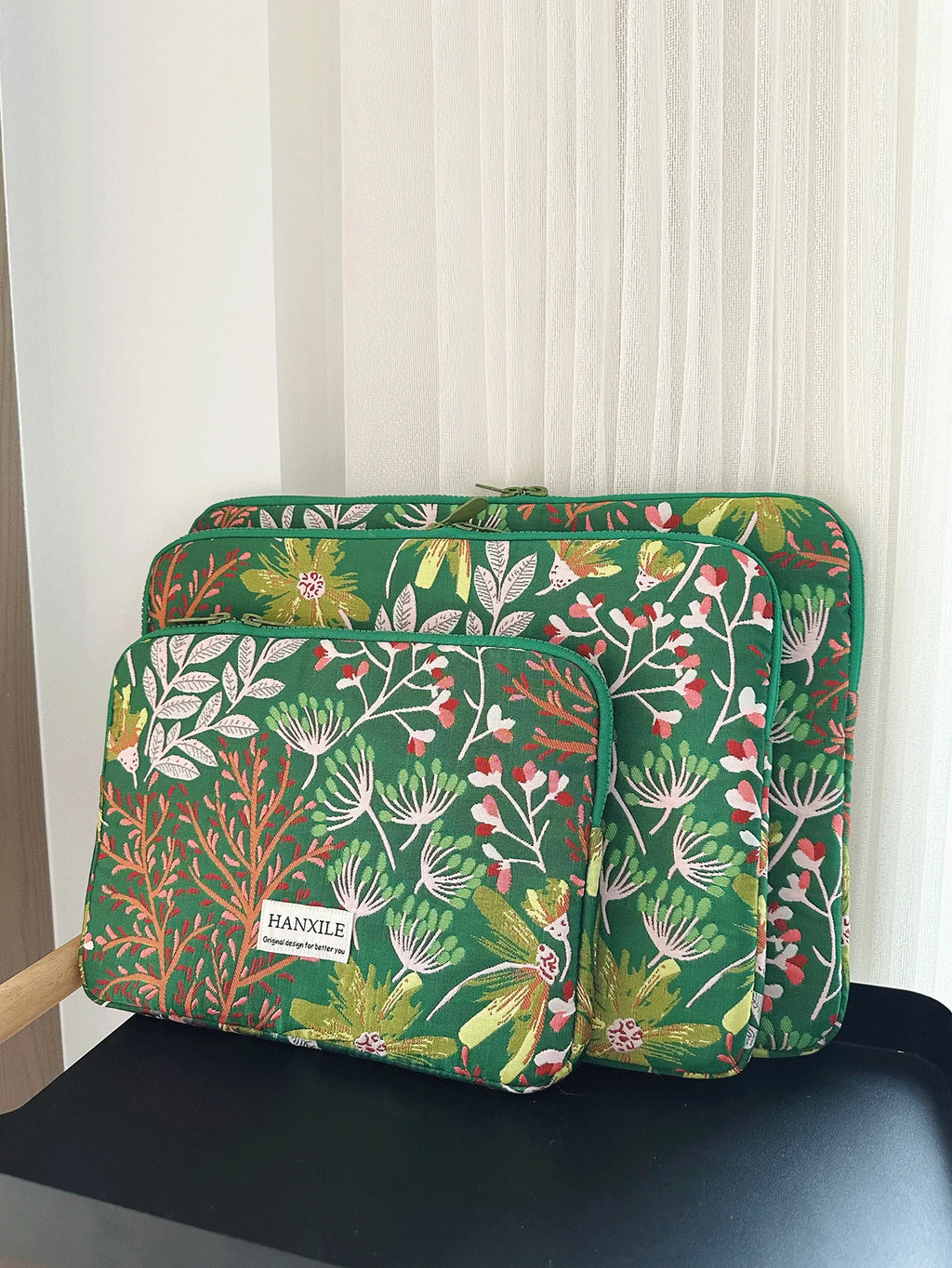 Flower Emboss — Fern — MacBook Sleeve