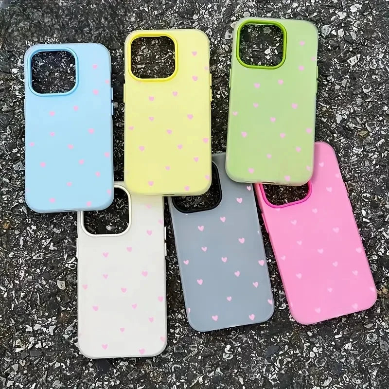 Jelly Heart — Chalk — iPhone Case