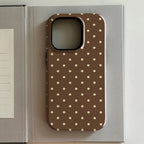 Chalk Dot — Graphite — iPhone Case