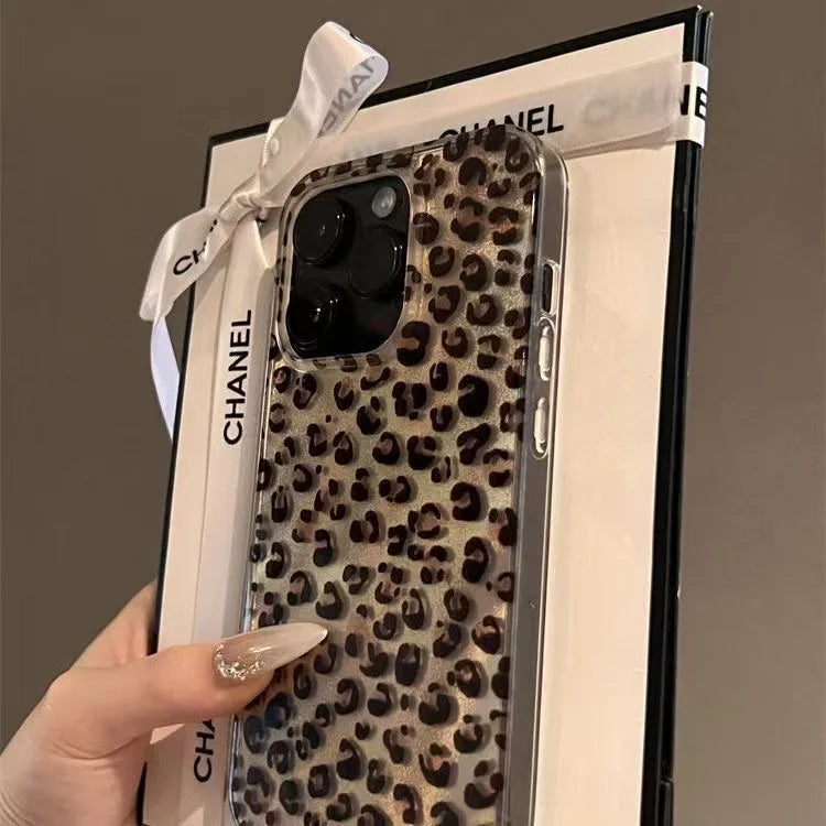 Clear Leopard — Afterglow — iPhone Case