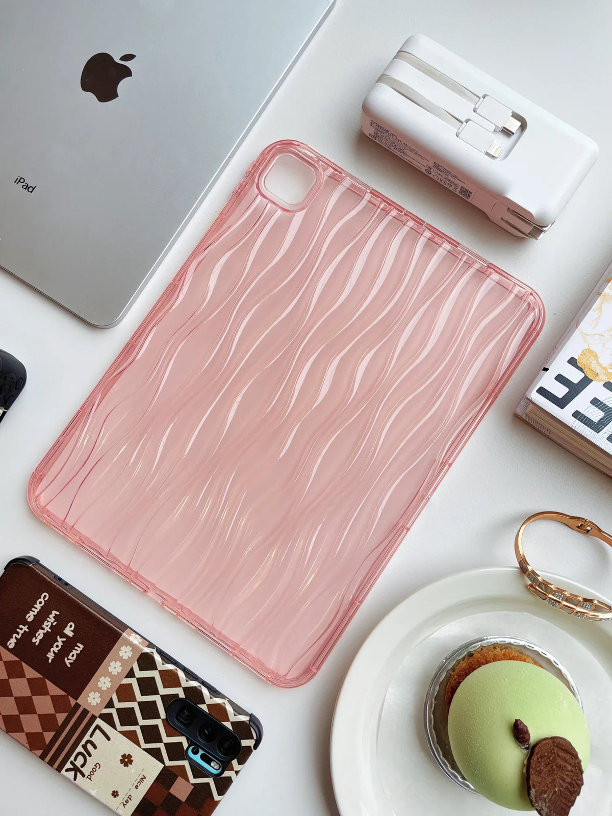 Wave Study — Afterglow — iPad Case