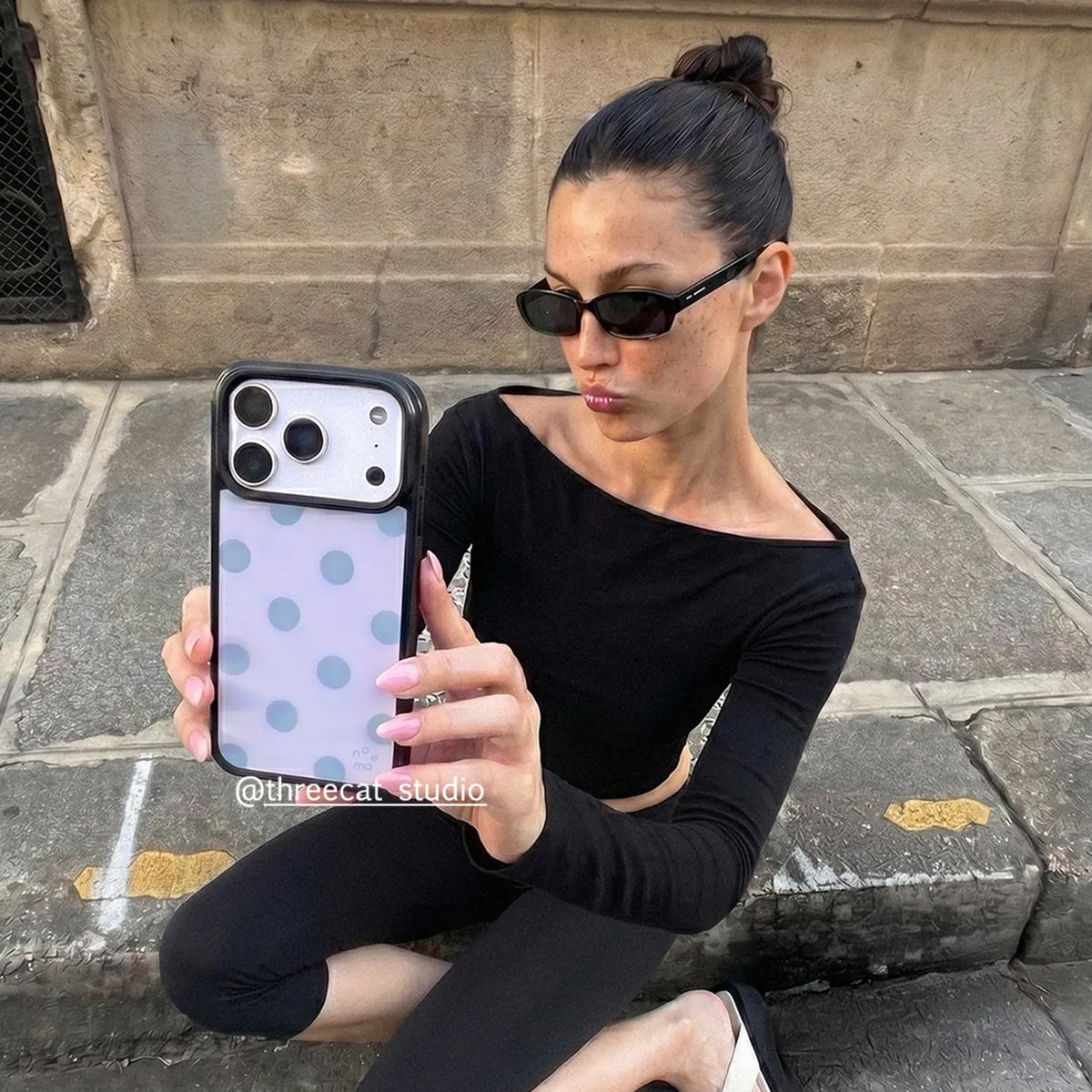 Violet Social — Afterglow — iPhone Case