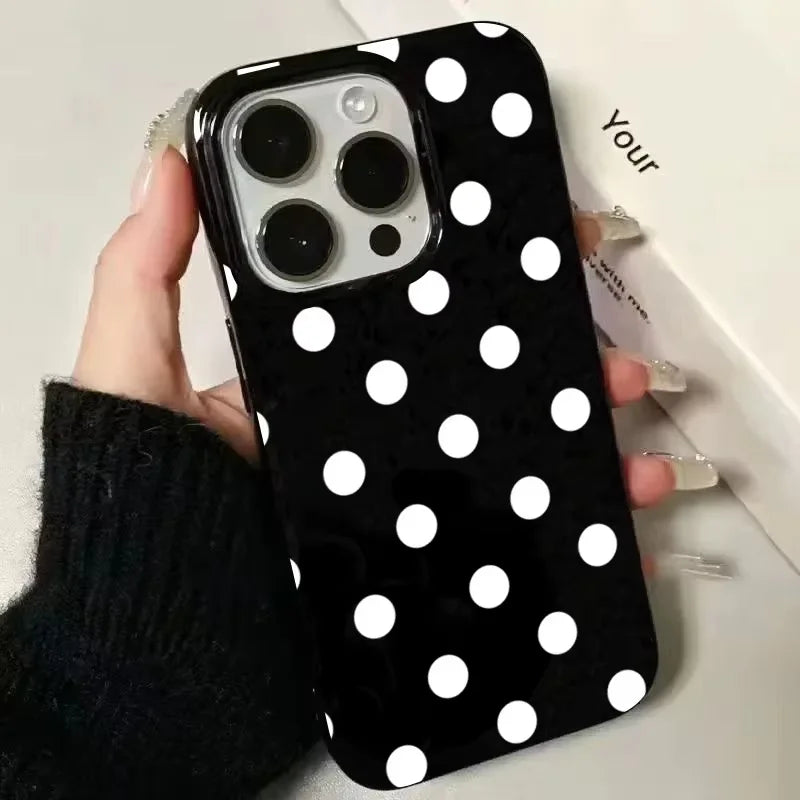 White Dot — Afterglow — iPhone Case