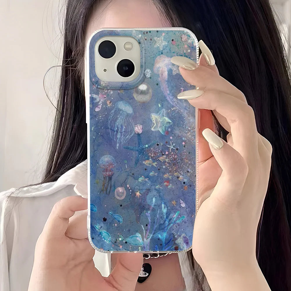 Ocean Postcard — Club — iPhone Case