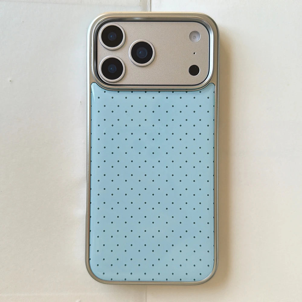 Foil Dot — Cobalt — iPhone Case