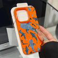 Whale Study — Amber — iPhone Case