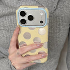 Silver Dot — Saffron — iPhone Case