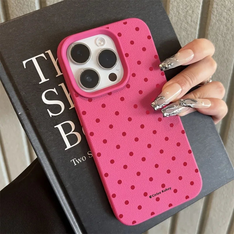Lichee Dot — Cherry — iPhone Case