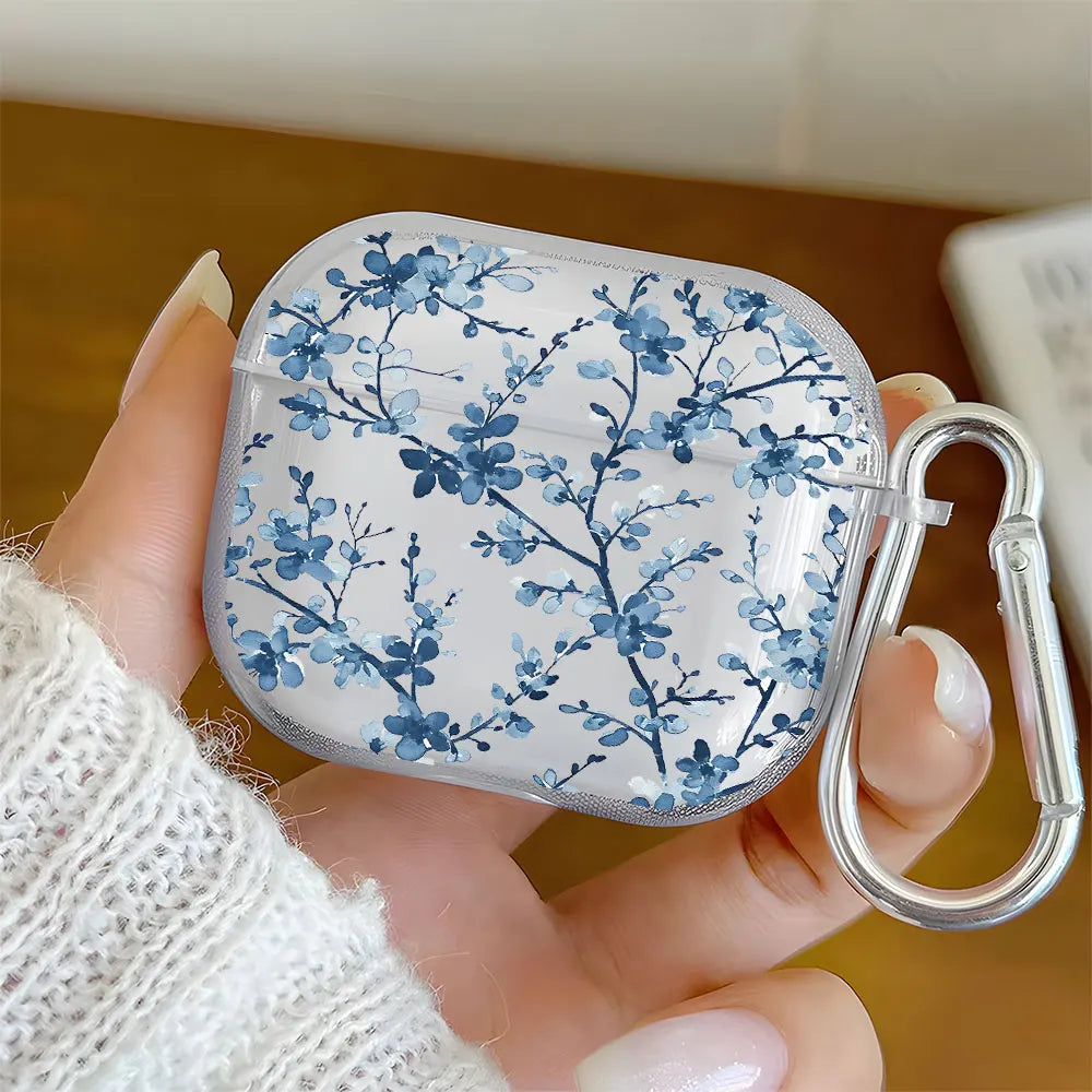 Blue Reverie — Porcelain Vine — AirPods Case