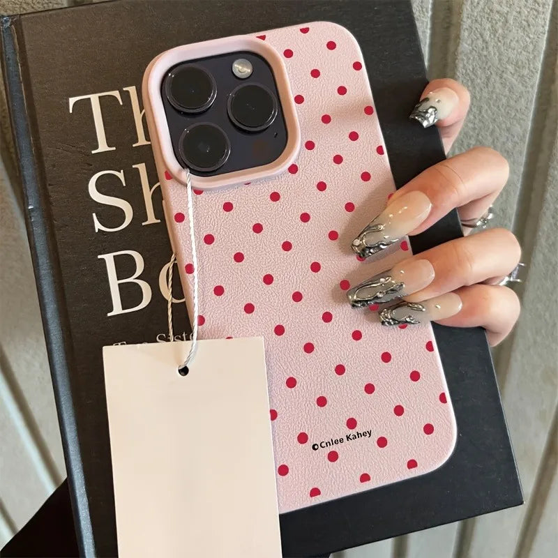 Lichee Dot — Blush — iPhone Case