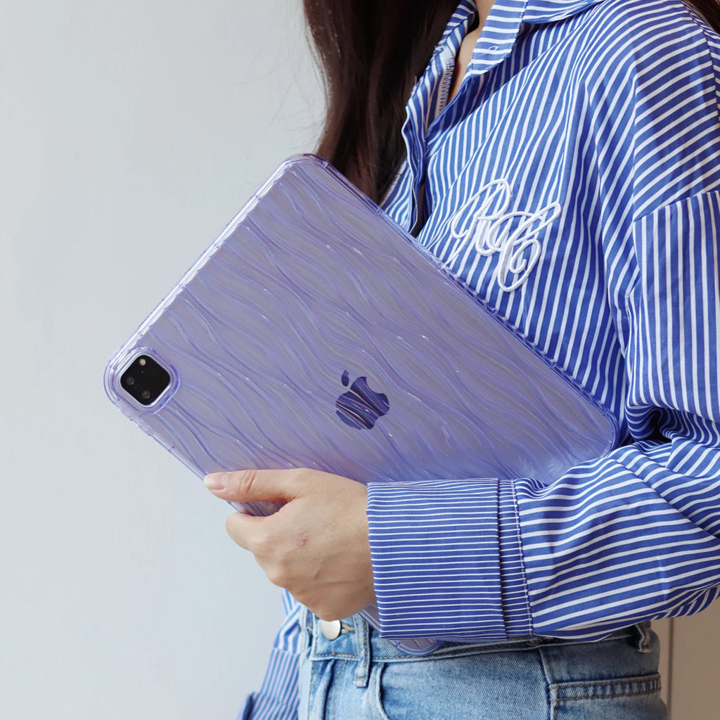 Wave Study — Ink — iPad Case