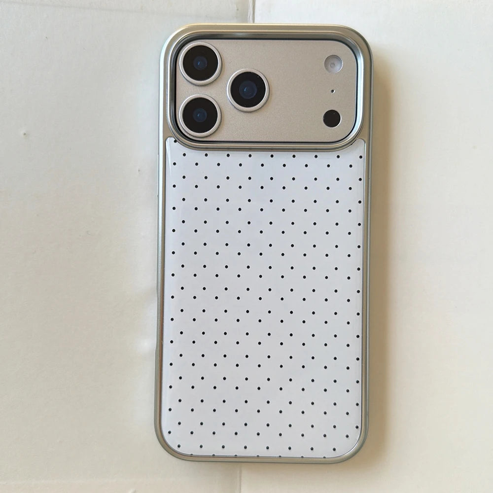 Foil Dot — Chalk — iPhone Case
