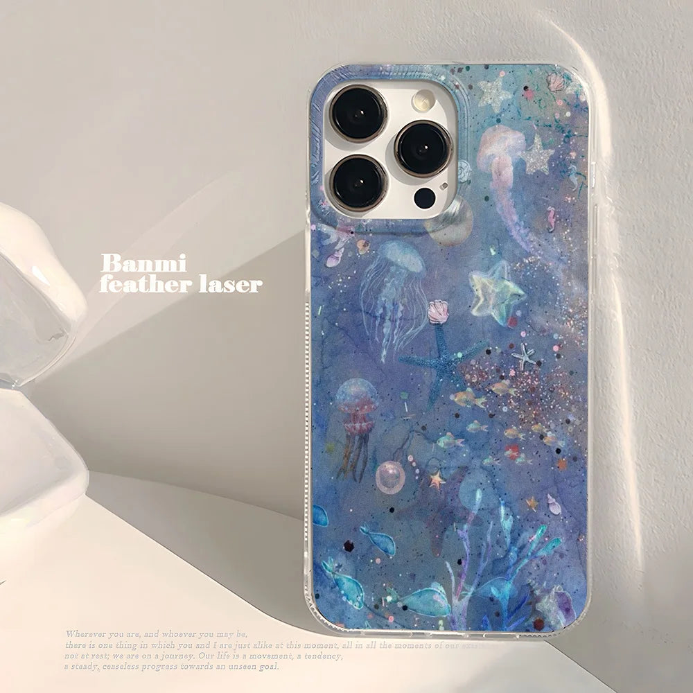 Ocean Postcard — Club — iPhone Case
