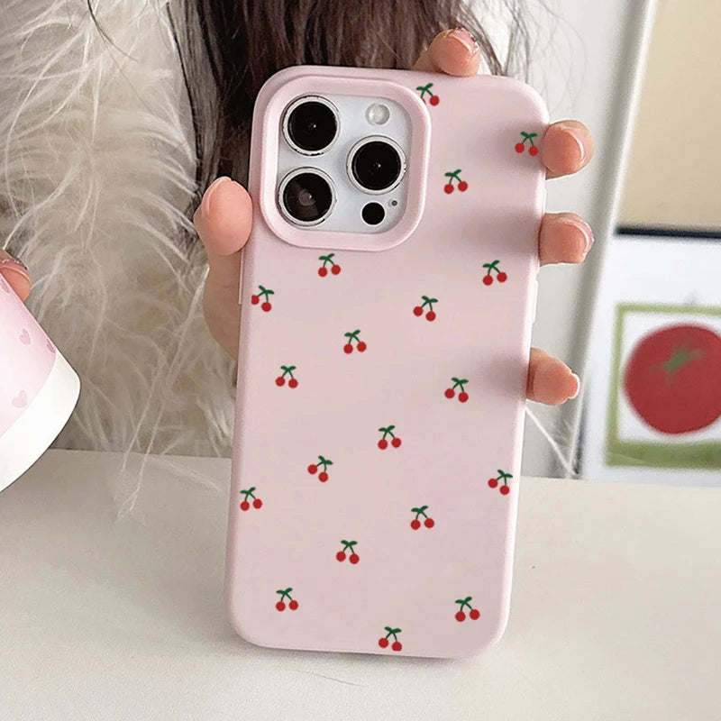 Cherry Bounce — Blush — iPhone Case