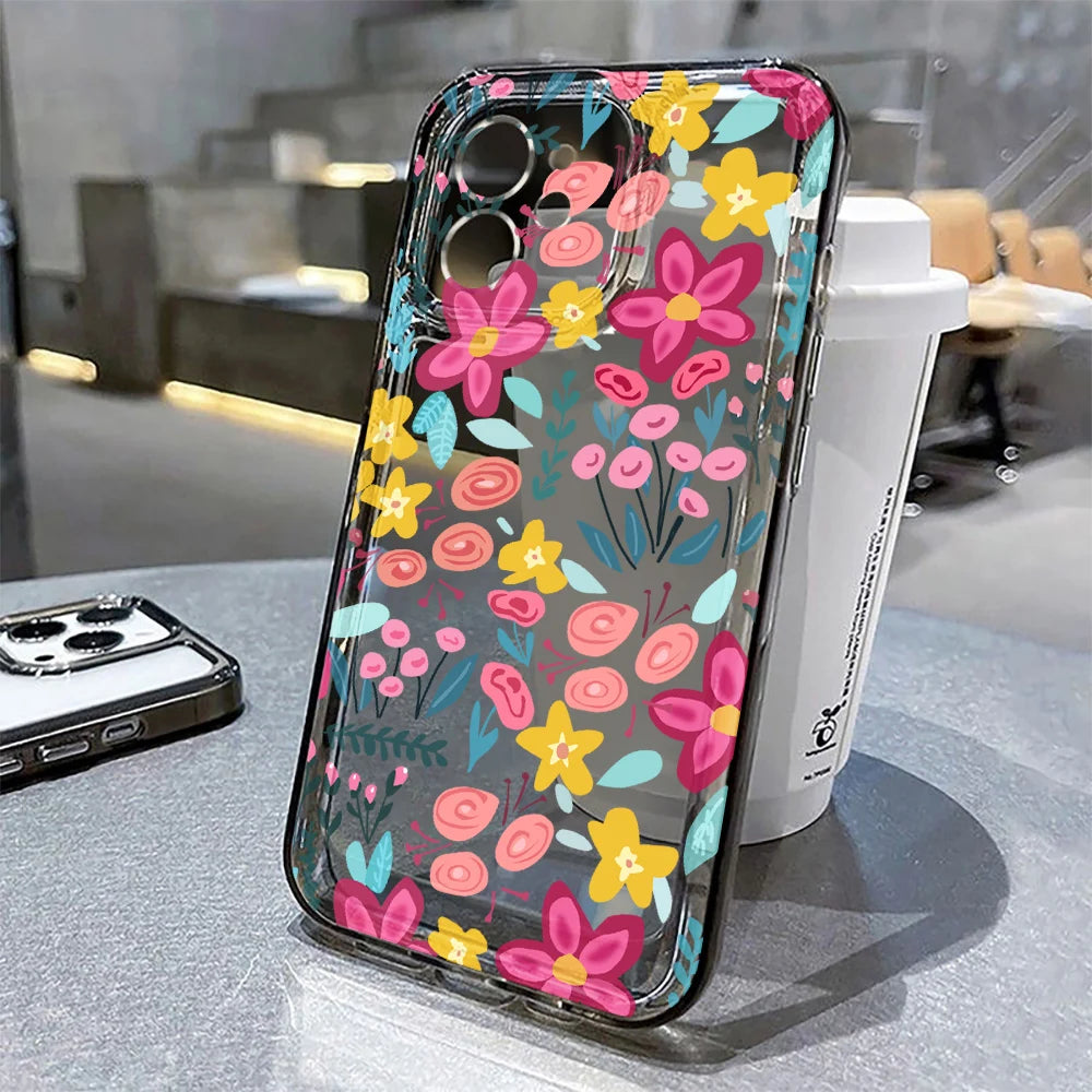 Clear Petal — Ink — iPhone Case