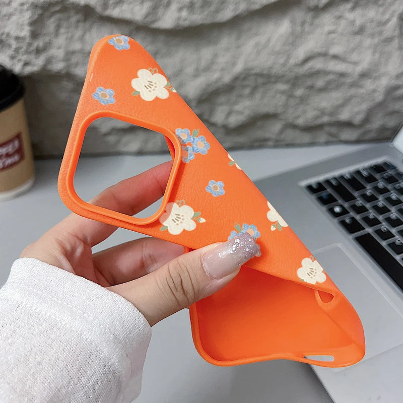 Petal Press — Navy — iPhone Case