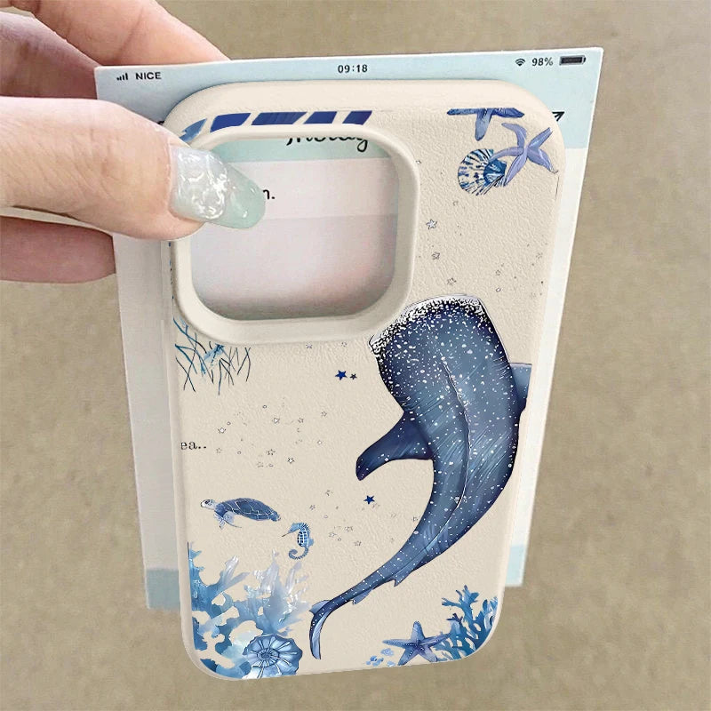 Whale Song — Amber — iPhone Case