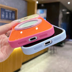 Contrast Stand — Saffron — iPhone Case
