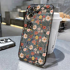 Retro Petal — Ink — iPhone Case
