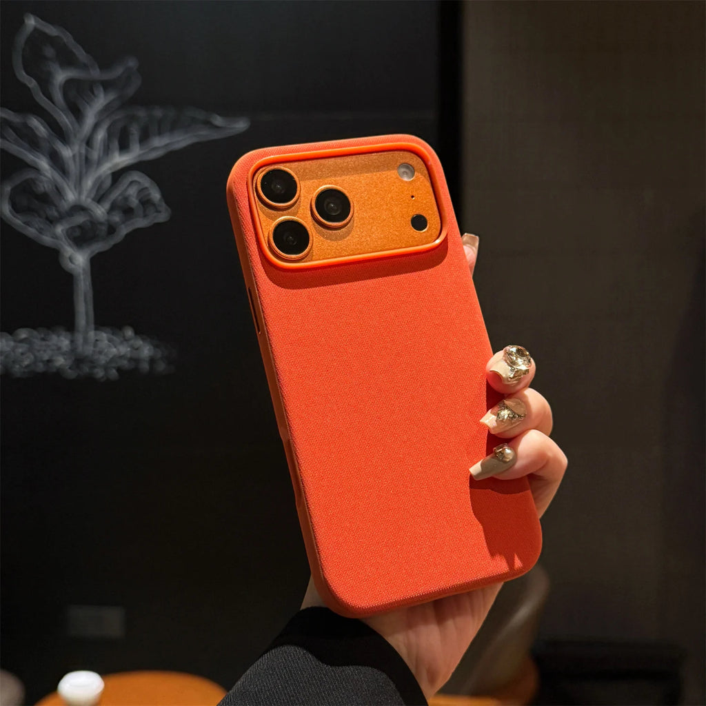Tech Weave — Amber — iPhone Case