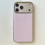 Foil Dot — Blush — iPhone Case