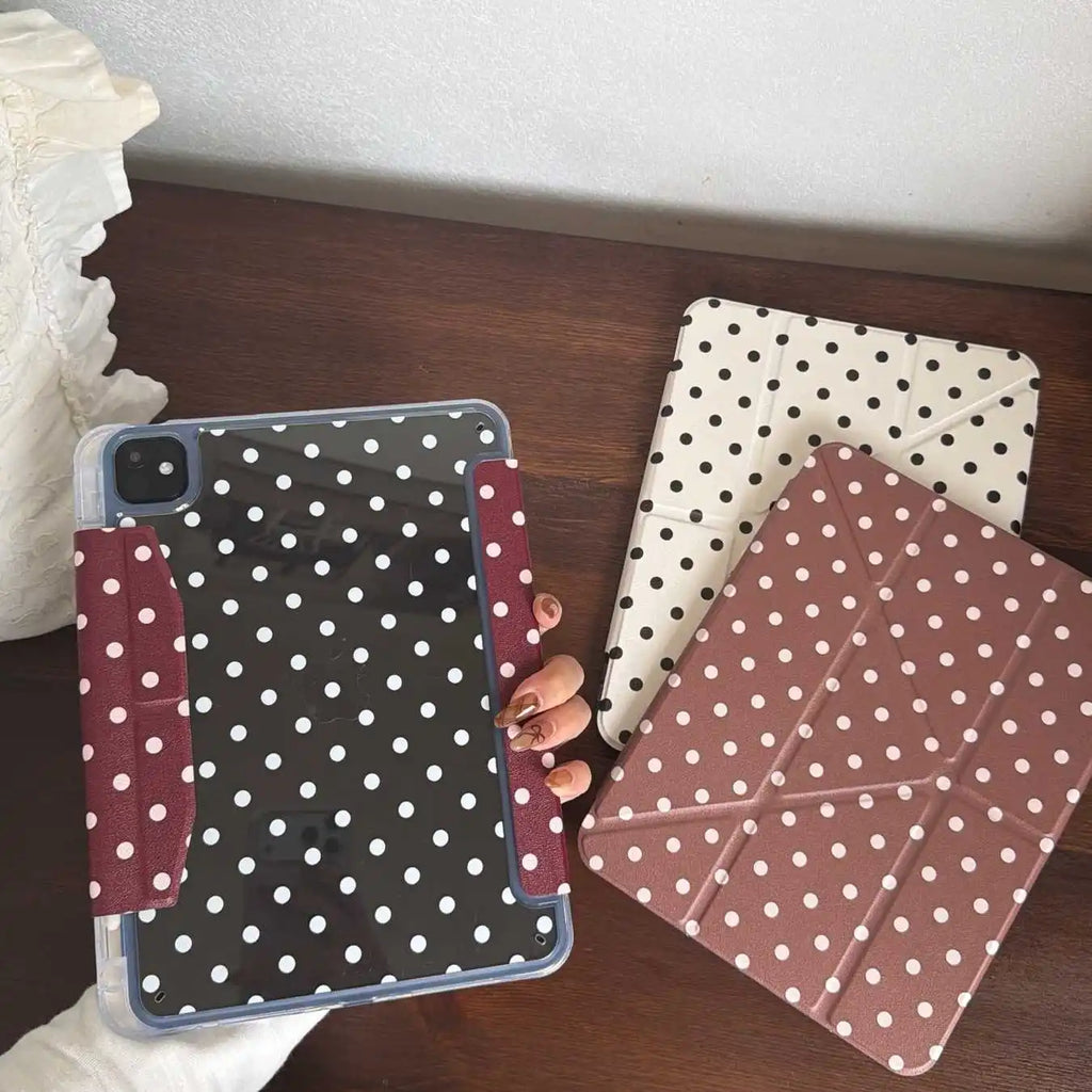 Quiet Dot — Cherry — iPad Case