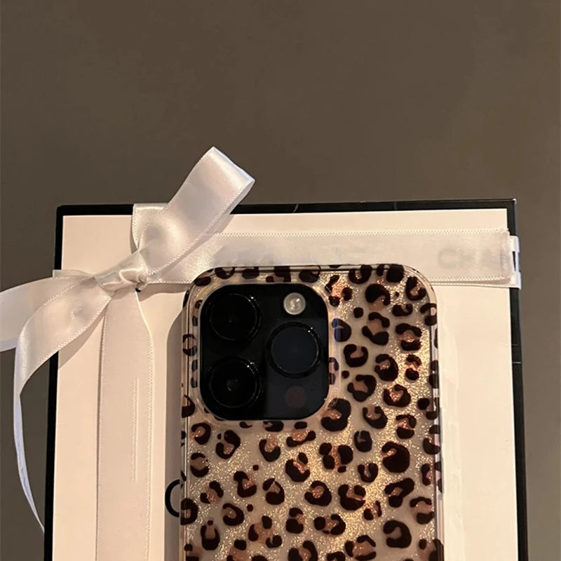 Clear Leopard — Afterglow — iPhone Case